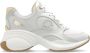 Michael Kors Beige Zuma Sneakers met Gouden Details Beige Dames - Thumbnail 1