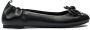 Michael Kors Zwarte Astra Ballerina Leren Schoenen Black Dames - Thumbnail 1
