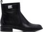 Michael Kors Boots & laarzen Padma Strap Flat Bootie in zwart - Thumbnail 6