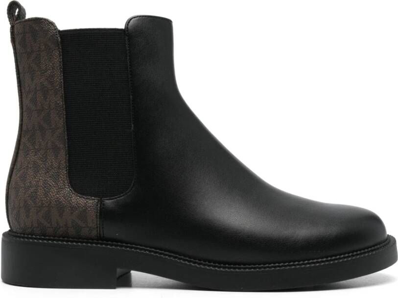 Michael Kors Zwarte Chelsea Bootie Casual Enkellaarzen