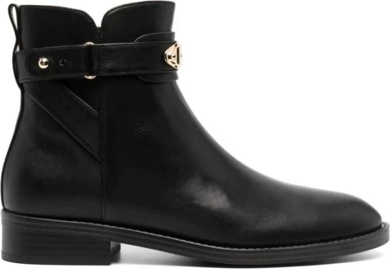 Michael Kors Zwarte Darcy Flat Bootie Black Dames