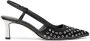 Michael Kors Zwarte Alora Slingback Pump met Eyelets - Thumbnail 1