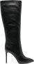 Michael Kors Rue Leather Knee Boot Black Dames - Thumbnail 1