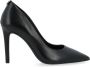 Michael Kors Zwarte Leren Hoge Pump Black Dames - Thumbnail 1