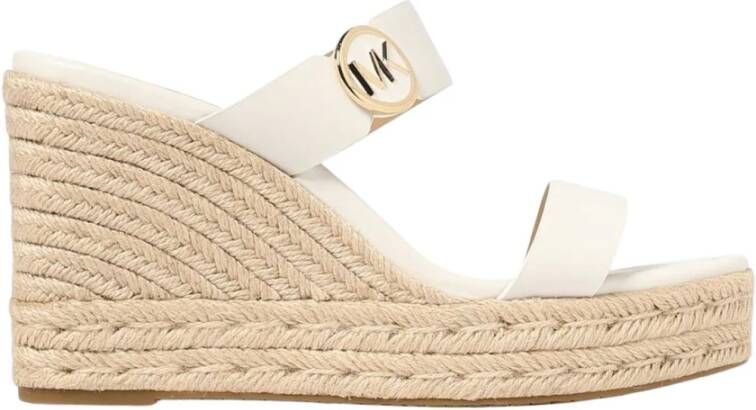 Michael Kors Zwarte leren loafers