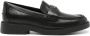 Michael Kors Zwarte leren sandalen met goudkleurige details Black Dames - Thumbnail 6