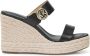 Michael Kors Zwarte Lucinda Sleehak Sandalen Black Dames - Thumbnail 9