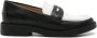 Michael Kors Zwarte leren sandalen met goudkleurige details Black Dames - Thumbnail 1