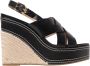 Michael Kors Zwarte Plateau Sleehak Sandalen - Thumbnail 1