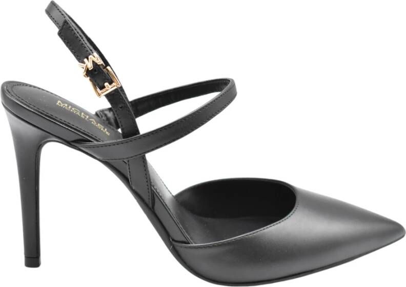 Michael Kors Zwarte Platte Schoenen Stijlvol Ontwerp Black Dames