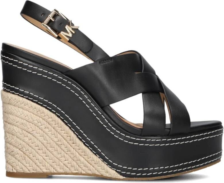 Michael Kors Zwarte Sleehak Sandalen Nora - Foto 2