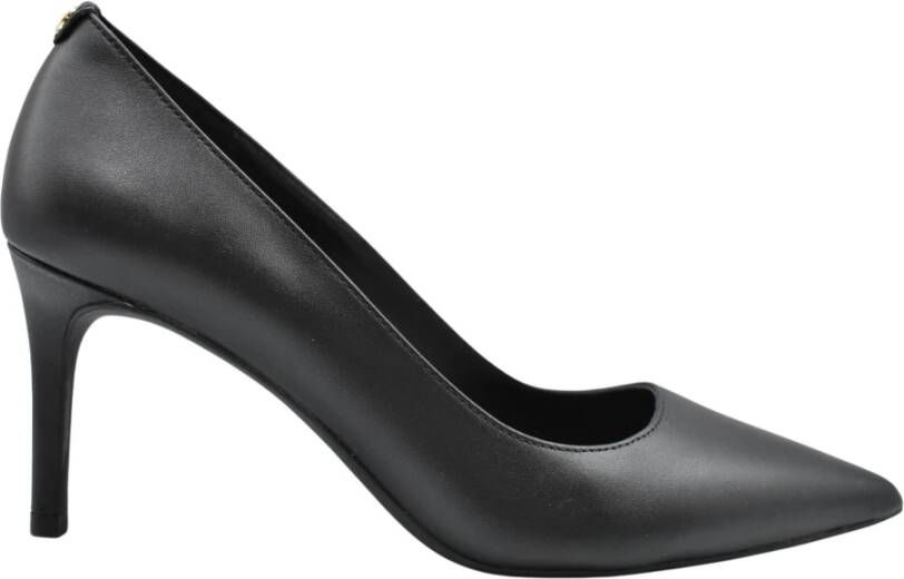 Michael Kors Zwarte Veterschoenen Aw23 Black Dames