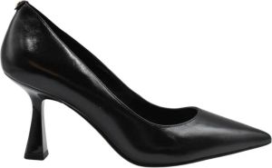Michael Kors Zwarte Veterschoenen Dames Aw23 Zwart Dames