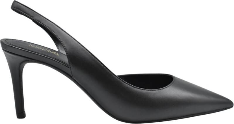 Michael Kors Zwarte Veterschoenen Elegante Stijl