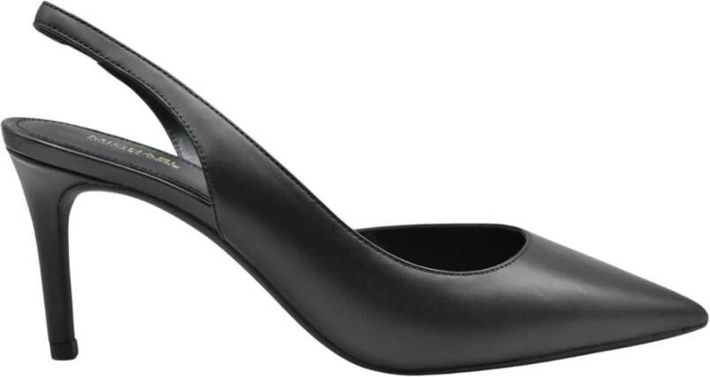 Michael Kors Zwarte Veterschoenen Elegante Stijl