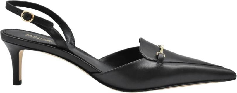 Michael Kors Zwarte Veterschoenen Elegante Stijl