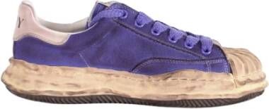Mihara Yasuhiro Canvas Blakey Sneakers Purple Heren