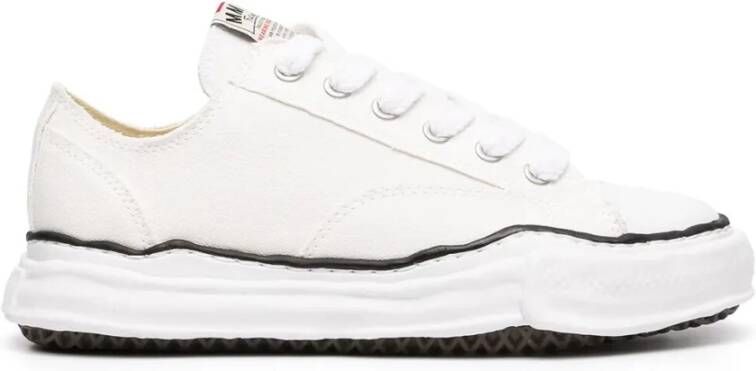 Mihara Yasuhiro Canvas Lage Sneakers