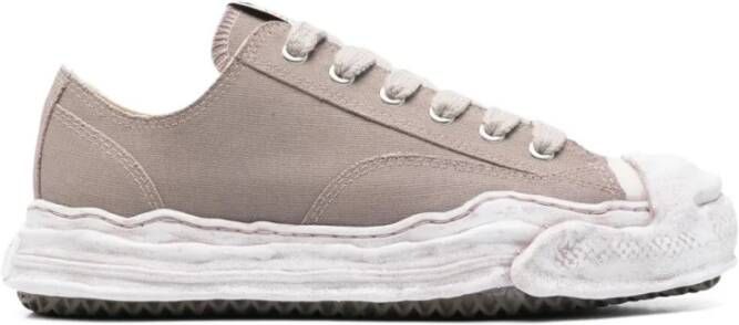 Mihara Yasuhiro Canvas Lage Sneakers in Originele Stijl