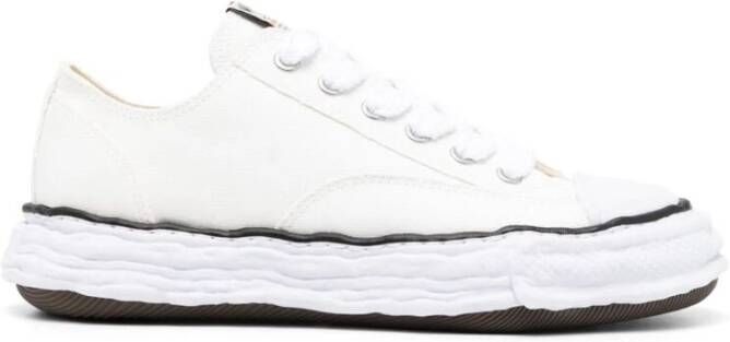 Mihara Yasuhiro Canvas Sneakers met Chunky Rubberen Zool