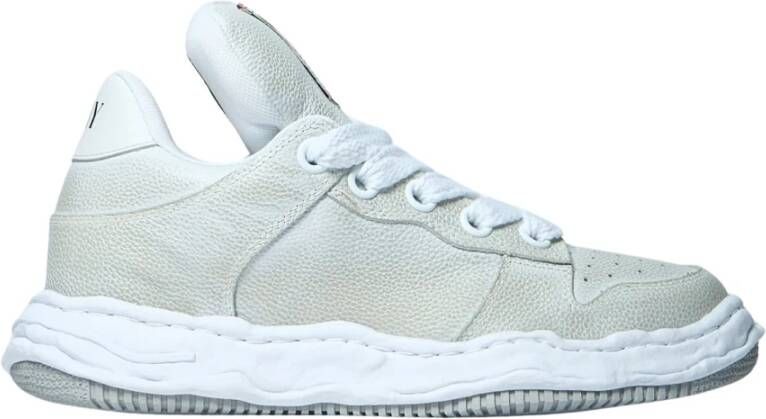 Mihara Yasuhiro Chunky Sole Leren Lage Sneakers