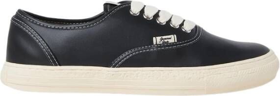 Mihara Yasuhiro Lage Top Sneakers in Past Sole 5 Zwart Heren