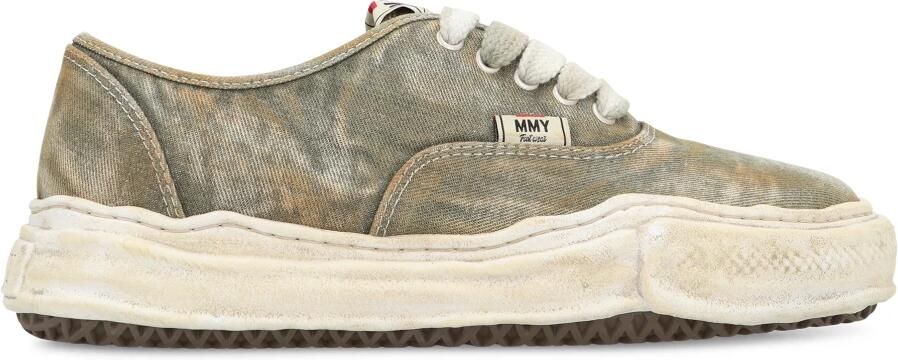Mihara Yasuhiro Baker Fabric Low-top Sneakers