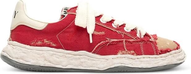 MIHARA YASUHIRO CHARLES Overdyed Canvas Sneaker