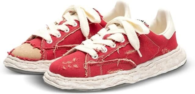 MIHARA YASUHIRO CHARLES Overdyed Canvas Sneaker - Foto 2