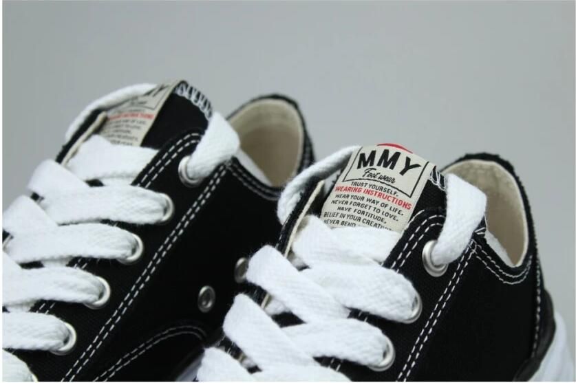 Maison Mihara Yasuhiro Lage Sneakers Maison Mihara OG Sole Canvas Low Black - Foto 5