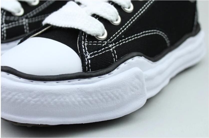 Maison Mihara Yasuhiro Lage Sneakers Maison Mihara OG Sole Canvas Low Black - Foto 7