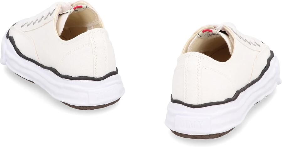 Maison Mihara Yasuhiro Lage Sneakers Maison Mihara OG Sole Canvas Low Black - Foto 10