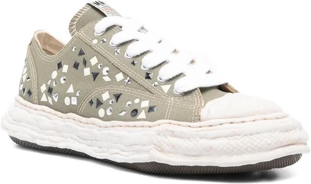 MIHARA YASUHIRO Peterson23 OG Sole Embellished Canvas Low-Top Sneaker - Foto 4