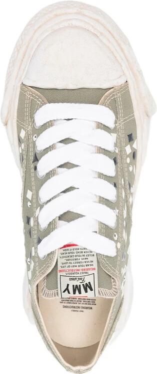MIHARA YASUHIRO Peterson23 OG Sole Embellished Canvas Low-Top Sneaker - Foto 2