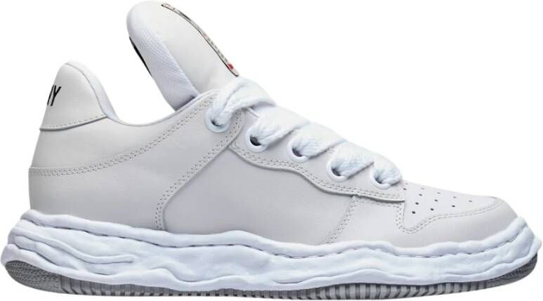 Mihara Yasuhiro OG Sole Leren Sneakers White Heren