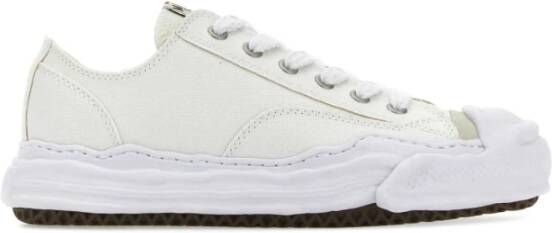 Mihara Yasuhiro Stijlvolle witte canvas sneakers White Heren