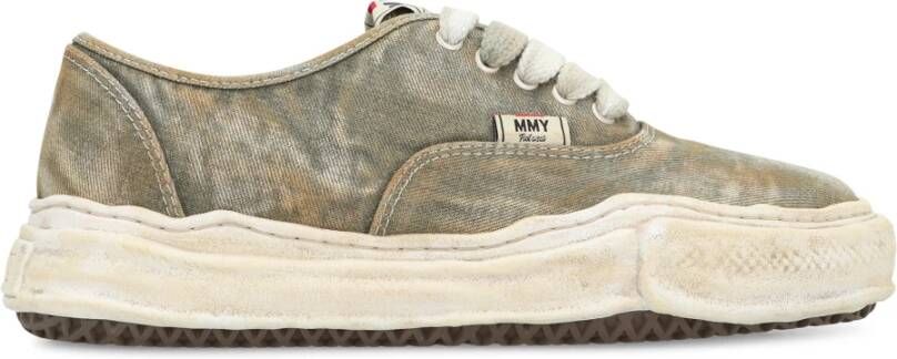 Mihara Yasuhiro Vintage Stof Lage Sneakers