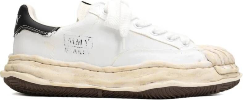 Mihara Yasuhiro Witte Lage Sneaker