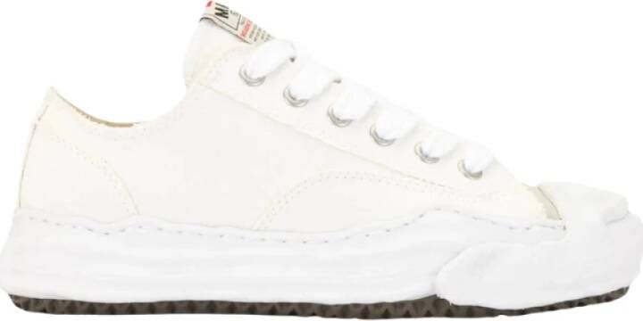 Mihara Yasuhiro Witte lage top Sneakers 1.0
