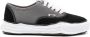 Mihara Yasuhiro Zwarte canvas sneakers met contrastdetail - Thumbnail 1