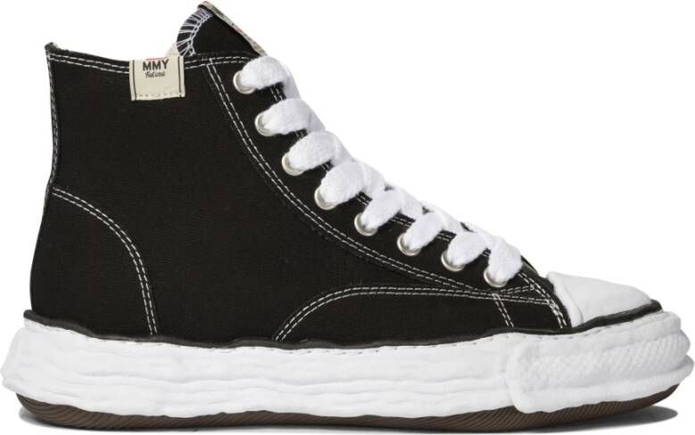 Mihara Yasuhiro Zwarte Canvas Sneakers Urban Stijl