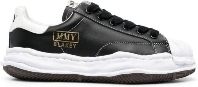 Mihara Yasuhiro Zwarte Lage Sneakers Black Heren