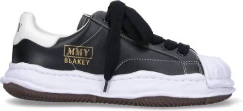 Mihara Yasuhiro Zwarte Sneakers van Maison Zwart Heren