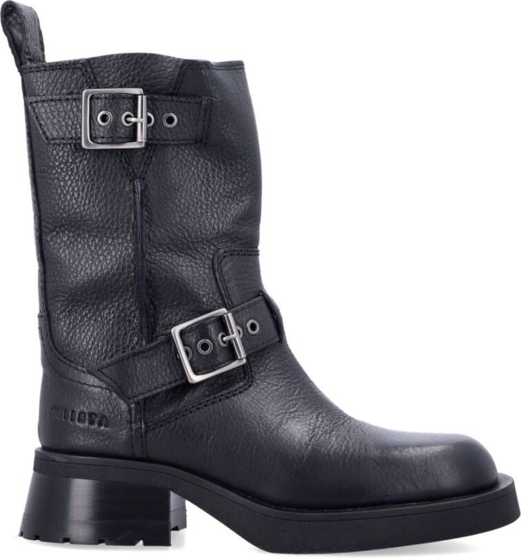 Miista Zwarte Gesloten Gesp Laarzen Aw24