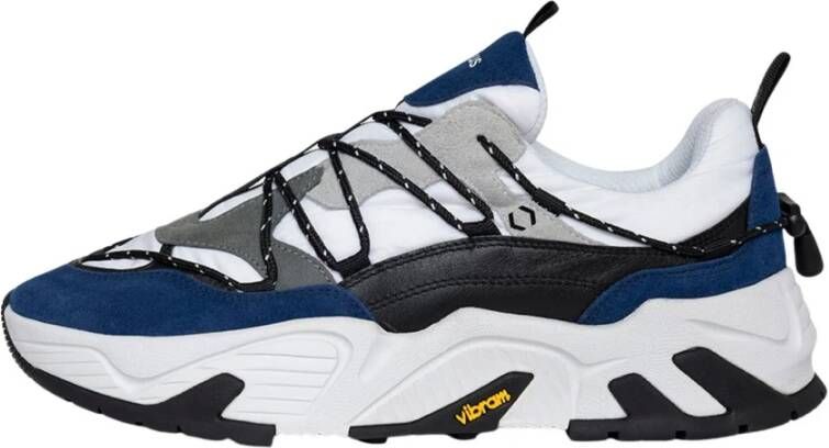 Mikakus Barcelona Blauw Glas Fusion Sneakers