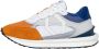 Mikakus Barcelona Dusk Gradient Sneakers Orange Heren - Thumbnail 1