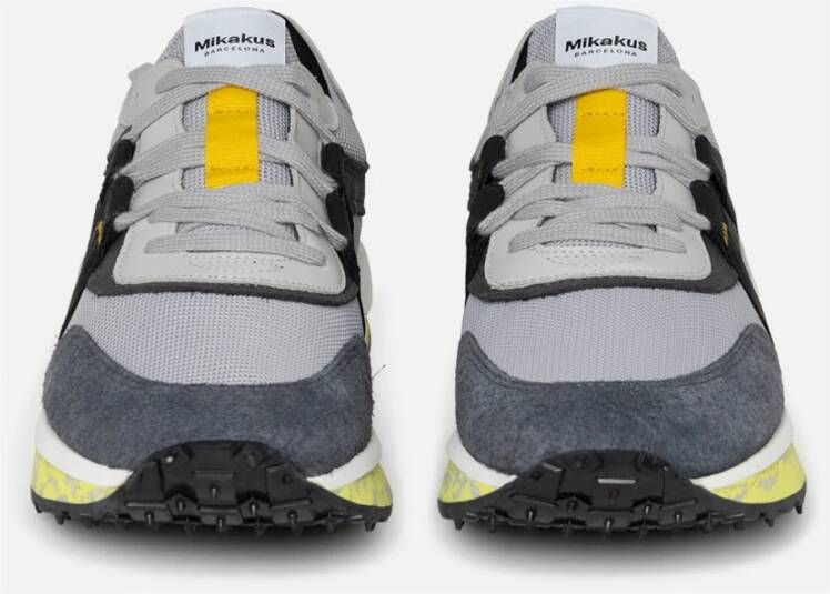 Mikakus Barcelona 018 Zinc Monochrome Sneakers Gray Heren - Foto 3