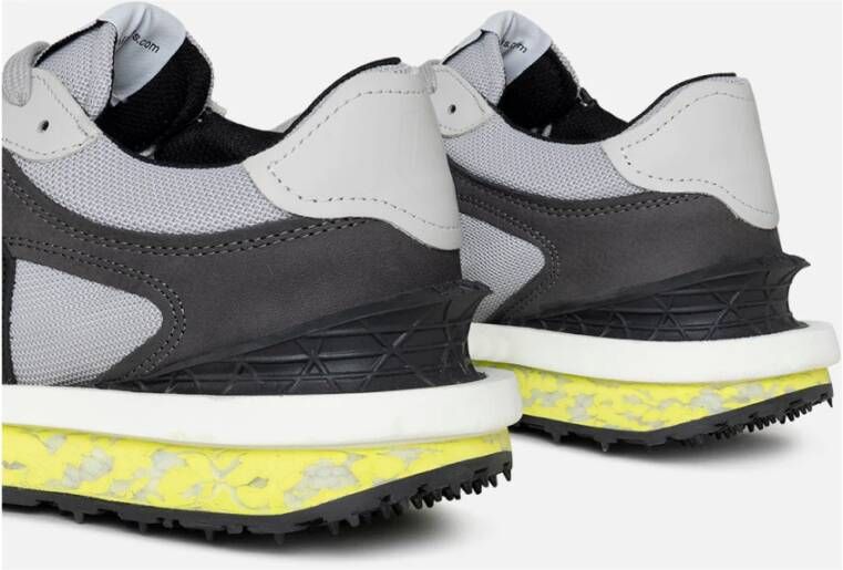 Mikakus Barcelona 018 Zinc Monochrome Sneakers Gray Heren - Foto 4