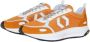 Mikakus Barcelona Oranje en Grijs Cross Calima Sneakers Orange Heren - Thumbnail 1