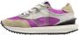 Mikakus Barcelona Retro Paarse Sneakers Multicolor Dames - Thumbnail 1